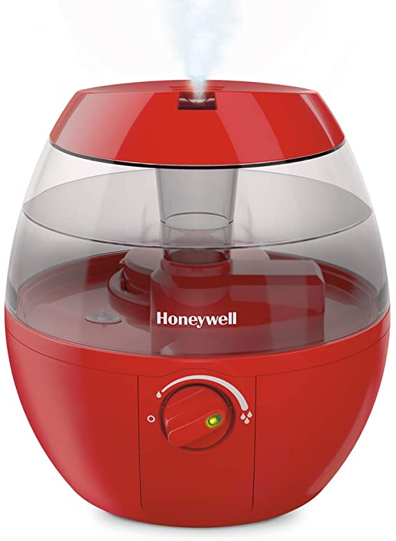 Honeywell HUL520R Mistmate Cool Mist Humidifier, Red