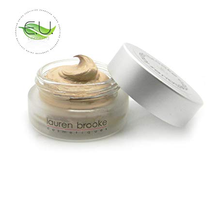 Lauren Brooke Cosmetiques Creme Foundation Natural and Organic Makeup (Neutral No. 30)
