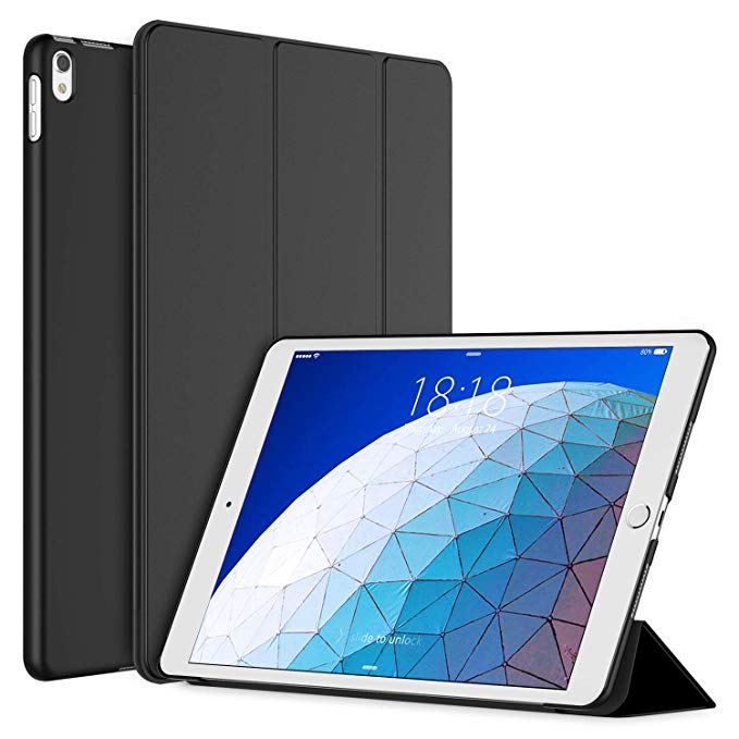 JETech Case for iPad Air 3rd Generation 10.5" 2019 Model, Smart Cover Auto Wake/Sleep, Black