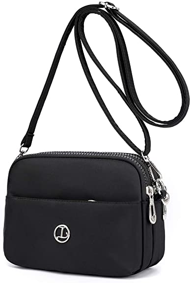 Collsants Small Purse Mini Nylon Crossbody Bag for Women Girls Cell Phone Purse Wallet Travel Purse