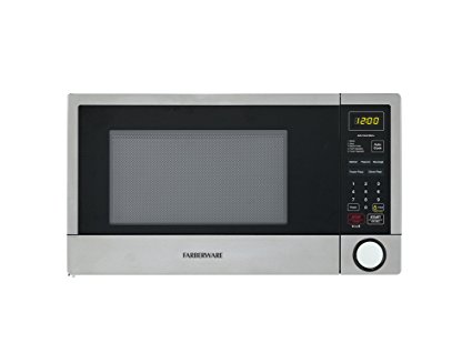 Farberware FMO11HBTBKI 1.1 Cubic Foot 1000 Watt Microwave Oven with Crs Technology, Stainless Steel