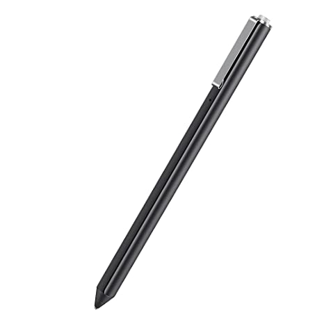 Stylus Pen for Touch Screens, Rotibox Rechargeable Fine Point Active Stylus Pen Smart Pencil Universal Digital Pen Compatible with iPad Samsung Galaxy Tab Cell Phones Tablets Laptops - Black