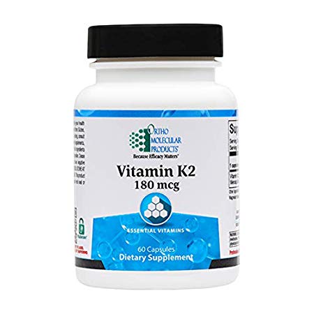 Ortho Molecular Products, Vitamin K2 180 mcg 60 caps
