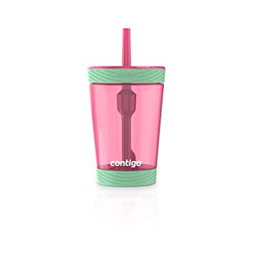 Contigo Spill-Proof Kids Tritan Straw Tumbler, 14 oz (Solid Sprinkles)