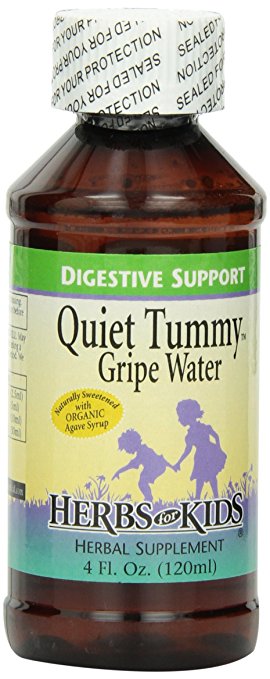 Herbs for Kids Quiet Tummy Gripe Water, 4 Ounce