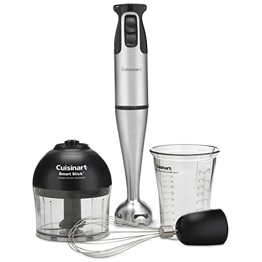 Cuisinart CSB-79C Smart Stick Hand Blender with Whisk & Chopper Attachment