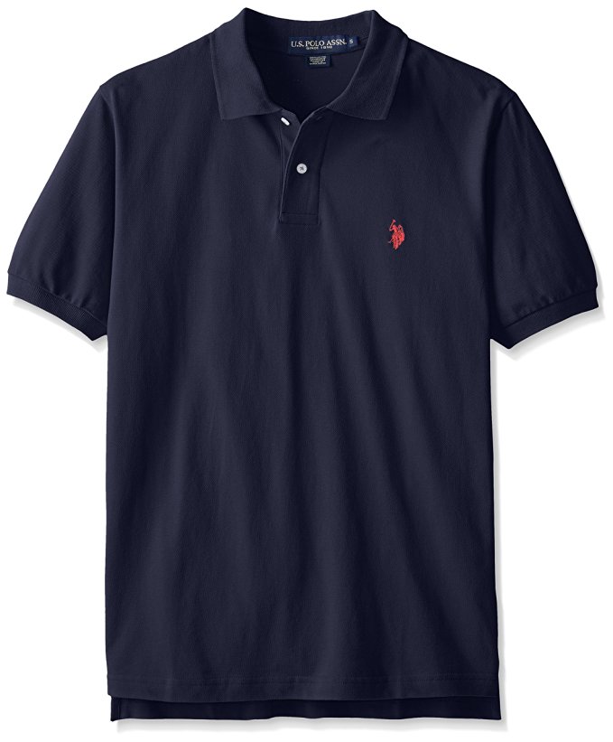 U.S. Polo Assn. Men's Solid Polo Shirt With Small Pony Logo