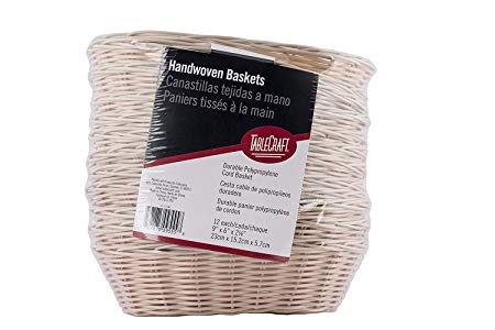 Products C1174W Basket, Oval, Natural, 9" x 6" x 2.25" (Pack of 12)