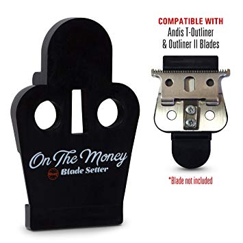 The Rich Barber On The Money 10 Sec Blade Setter Andis Outliners Black