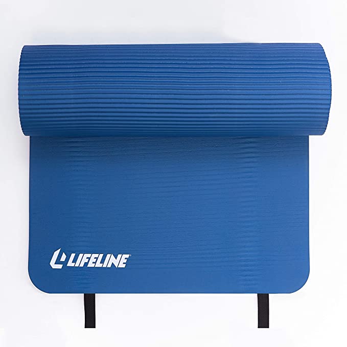 Lifeline Exercise Mat Pro -72"X23"X5/8"-Multiple Color options