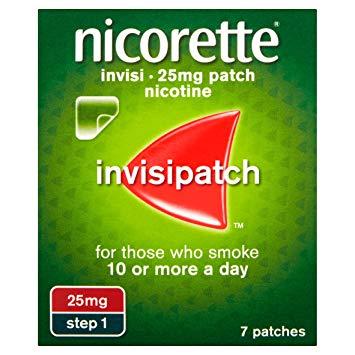 Nicorette Invisi 25 mg Step 1 7 patches