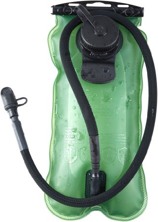 BONL Emerald Hydration Bladder(Best Rated) 100 Oz/3-Litres, Military Class Quality Water Reservoir, Wide-Opening, Tastefree for Hiking, Bike Trip, Climbing, Hydro Backpack, Outdoor Event,Choose the Most Durable,Easiest to Clean,Healthiest One Now!