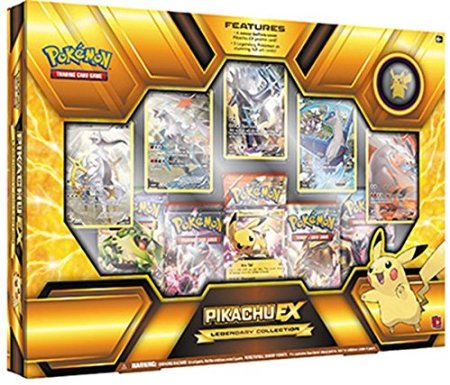 Pokemon TCG Pikachu EX Legendary Premium Collection Box Sealed