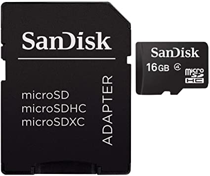 SanDisk Mobile Class4 MicroSDHC Flash Memory Card- SDSDQM-B35A with Adapter 16GB