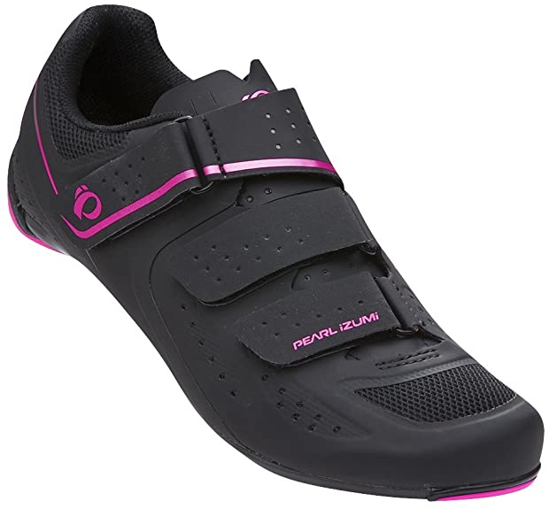 Pearl iZUMi Women's W Select Road v5 Studio Cycling Shoe Black, 37.0 M EU (6 US)