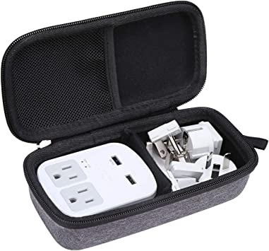 Aproca Hard Travel Storage Carrying Case for World Travel Adapter Kit by Ceptics