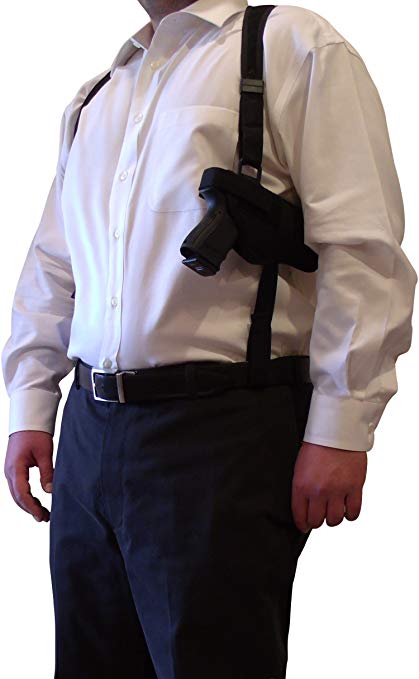 King Holster Shoulder Holster fits S&W Smith & Wesson M&P Shield 9/40/ 45/380 | 1911 3" Barrel