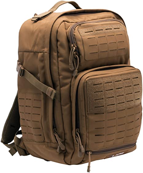 LA Police Gear Atlas 24H MOLLE Tactical Backpack for Hiking, Rucksack, Bug Out, or Hunting
