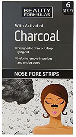 Beauty Formulas Nose Pore Strips with Activated Charcoal