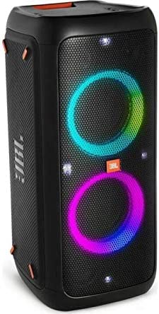 JBL PartyBox 310 - Wireless Bluetooth Party Speaker with Built-in Dynamic Lighting, Karaoke Mode, Powerful Bass and JBL App Support, in Black