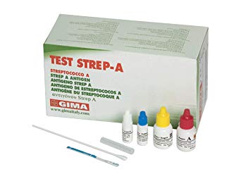 GIMA Strep-A Test streptococco, strip type, box of 25 tests