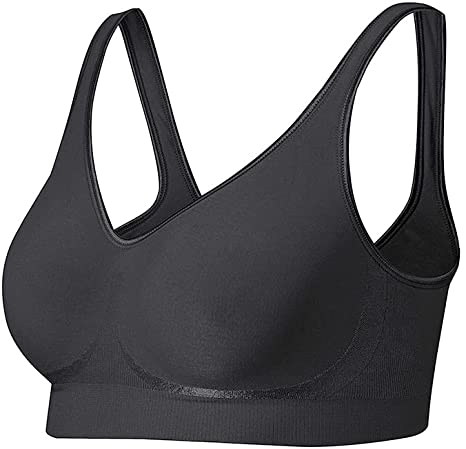 Lemef Bras for Women No Underwire Wirefree Bras with Smart Sizes Comfortable Wireless Bras