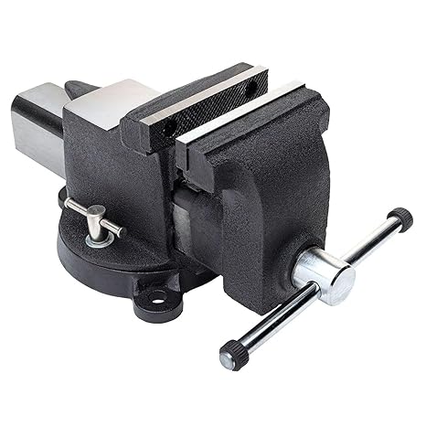 Yost Vises 904-AS 4-Inch All Steel Utility Combination Pipe and Bench Vise with 360-Degree Swivel Base