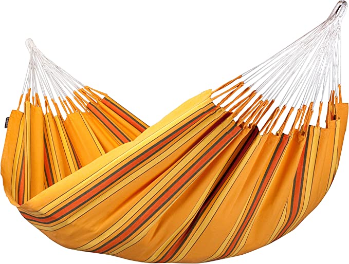 LA SIESTA® Currambera Apricot - Cotton Double Classic Hammock