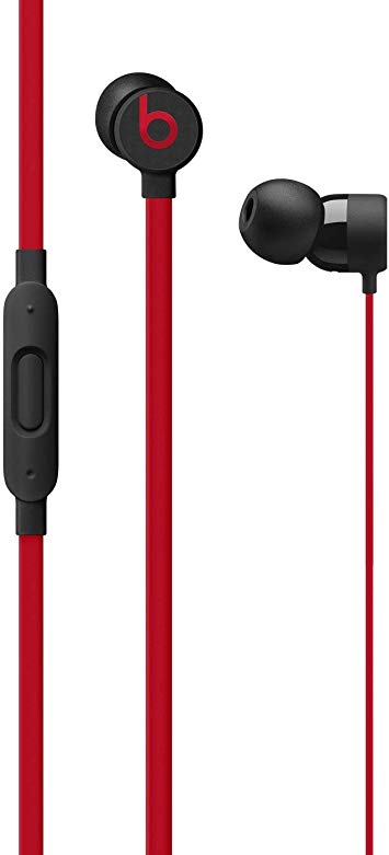 Beats urBeats3 Decade Collection In-Ear Headphones with 3.5mm Connector - Defiant Black/Red