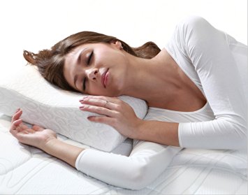 Sleep Well Comfort Memory Foam Contour Pillows (22x13.5x3.5/5)