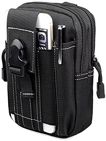 Boxwinds Multipurpose Capacity Tactical Molle Pouch EDC Utility Gadget Security Pack Carry Accessory Kit Belt Waist Bag with Cell Phone Holster Holder for iPhone 6s Plus Samsung Galaxy S7 Edge