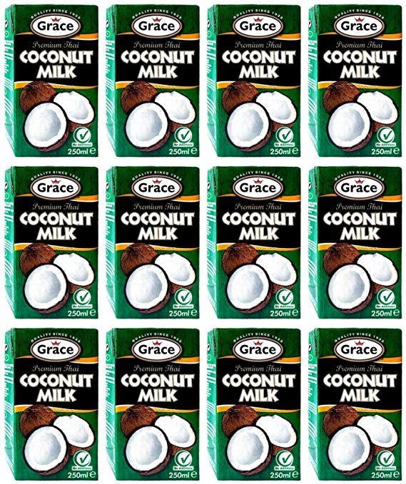 Grace Premium Coconut Milk 250ml (Pack of 12)