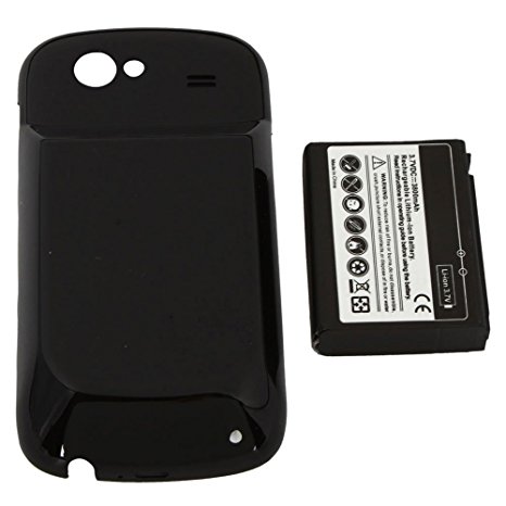 Bastex 3800 mAh Extended Battery   Battery Cover for Samsung Google Nexus S I9020