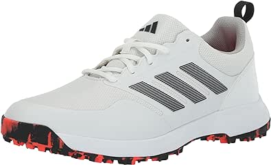 adidas men's Tech Response Spikeless 3.0 Golf Shoes