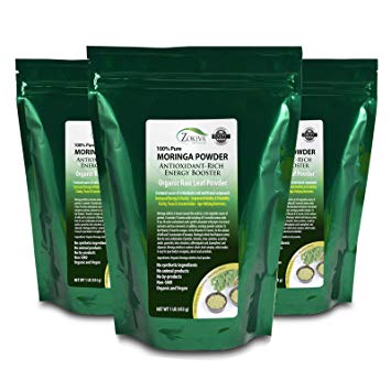 Moringa Powder 3 Pack - Organic - 100% Pure