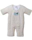 Baby Merlins Magic Sleepsuit 3-6 months - Cream Cotton