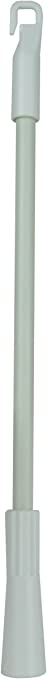 GMA Group 8mm Fiberglass Drapery Wand - Rod Replacement for Window Blinds and Shades with Hook and Grip Handle - 24" Length, Pack of 1