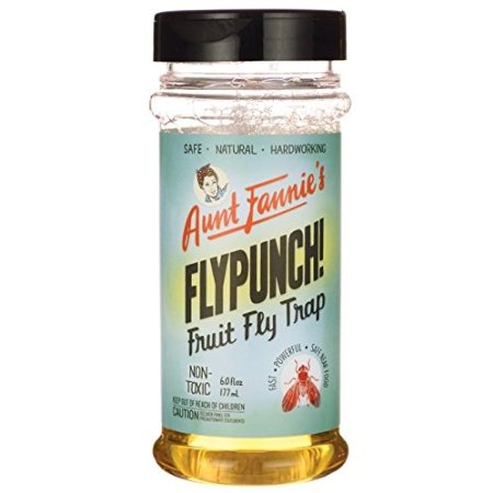 Aunt Fannie's Flypunch Fruit Fly Trap 6 fl oz (177 ml) Liquid
