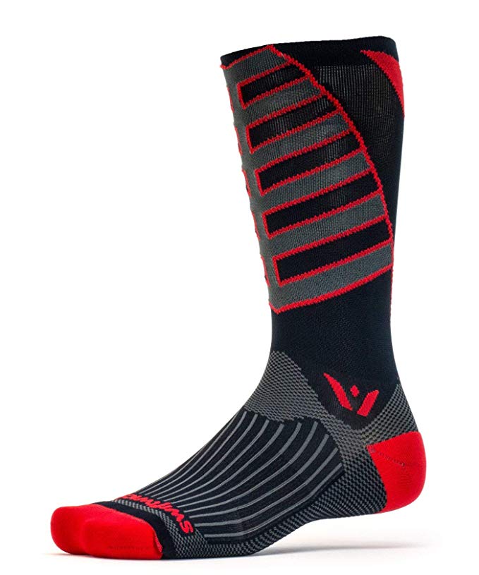 Swiftwick – Socks for Cycling, Vision Eight Team | Soft, Seamless Toe, Performance Compression Socks