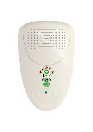 DP Ultrasonic DPLI-3110 Pest Pro Electronic Indoor Plug-in Pest Repellent Device - Safely, Odorlessly, and Effectively Eliminates Mice, Rats, Rodents and Other Household Insect Pests
