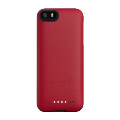 mophie juice Pack Helium Special Edition Red for iPhone 5/5s (1500mAh) (Discontinued by Manufacturer)