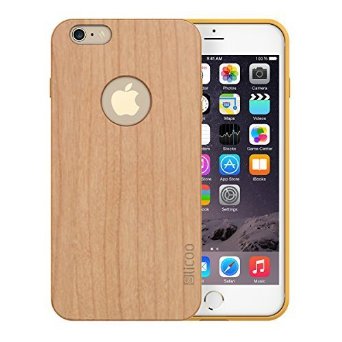 iPhone 6S Case, Slicoo [Nature Series] Original Bamboo Wood Slim Covering Case for iPhone 6 6S (4.7 inch)
