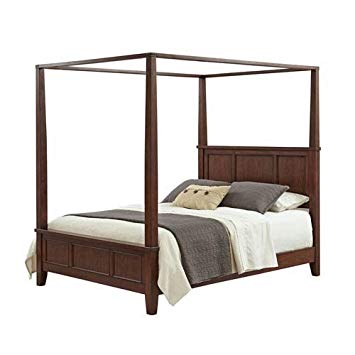 Home Styles Furniture 5529-610 Chesapeake Canopy Bed, King