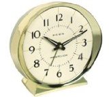 Westclox Goldtone Alarm Clock