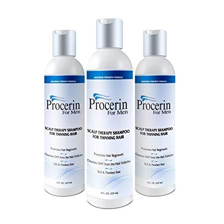 Procerin Scalp Therapy Shampoo for Thinning Hair - 3 Pack