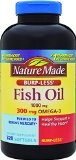 Nature Made Fish Oil 1000mg Omega 3 300mg Burp-Less Softgel  320 Count