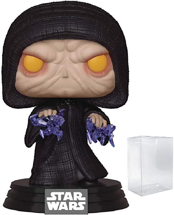 Star Wars: Return of The Jedi - Emperor Palpatine Funko Pop! Vinyl Bobble-Head Figure (Includes Compatible Pop Box Protector Case)