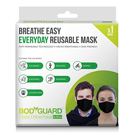 BodyGuard Breathe Easy Everyday Reusable Anti Pollution Mask - 1 Unit