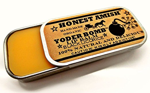 Licorice Lip Balm - Yoder Bomb By Honest Amish- All Natural