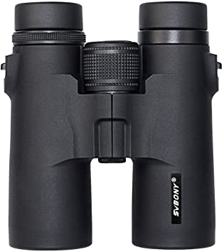 SVBONY SV21 Binoculars 10x42 Compact Binoculars Multi Coated Roof Prism with Twist-up Outdoor Binoculars for Shooting Hunting Bird Watching Hiking Traveling Concertsutdoor